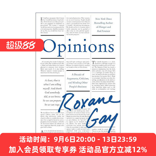 英文原版 Opinions 观点 十年的争论 批评和干涉他人事务 英文版 进口英语原版书籍