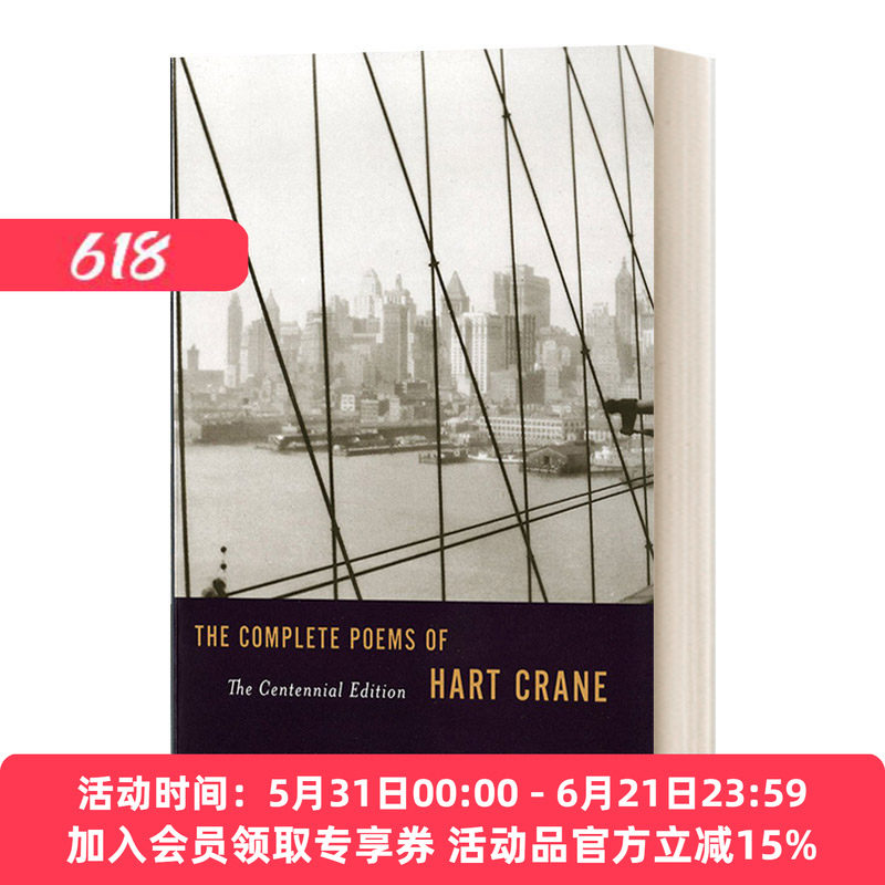 英文原版 The Complete Poems of Hart Crane 哈特&middot;克兰诗歌全集 百年纪念版 英文版 进口英语原版书籍