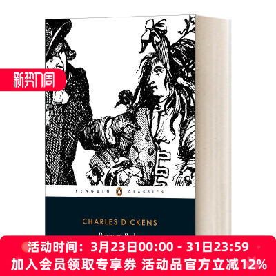 巴纳比鲁奇 英文原版 Barnaby Rudge 英文版 进口英语原版书籍