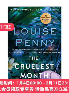 英文原版 The Cruelest Month A Chief Inspector Gamache Novel 凶屋的诅咒 露易丝佩妮 伽马什探长系列3 英文版进口英语原版书籍