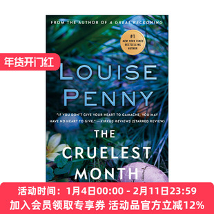 英文原版 The Cruelest Month A Chief Inspector Gamache Novel 凶屋的诅咒 露易丝佩妮 伽马什探长系列3 英文版进口英语原版书籍