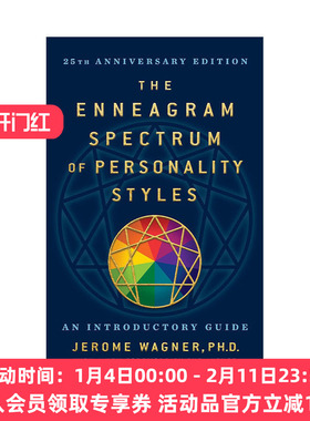 英文原版 The Enneagram Spectrum of Personality Styles 2E 九型人格 第二版 心理学教授Jerome Wagner英文版 进口英语原版书籍