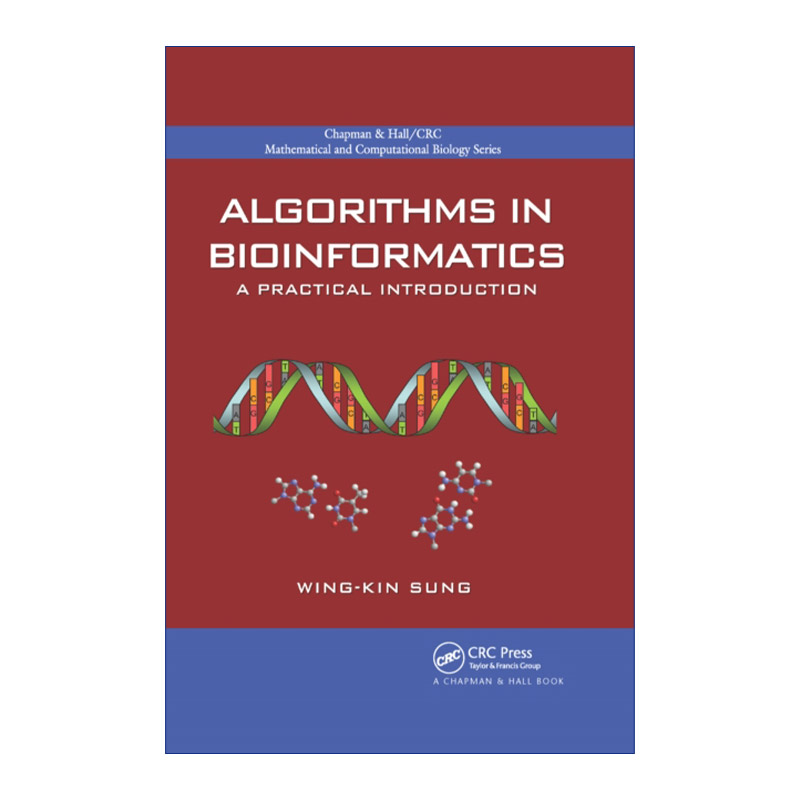 生物信息学中的算法英文原版 Algorithms in Bioinformatics实用导论英文版进口英语原版书籍-封面