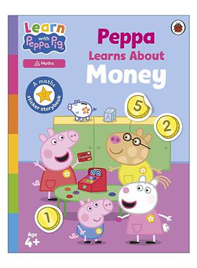 英文原版 Learn with Peppa Peppa Learns About Money 和小猪佩奇学金钱的运作原理 儿童趣味活动书 英文版 进口英语原版书籍