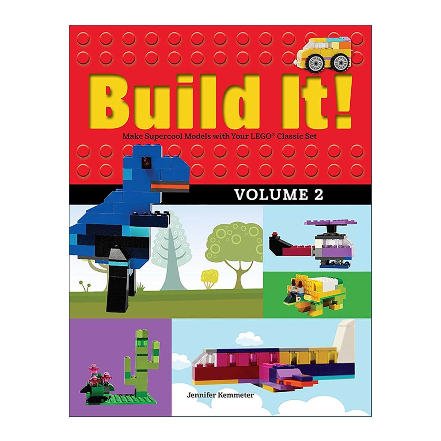 英文原版 Build It! Volume 2 建起来 卷二 儿童乐高制作全彩经典指南 超酷模板说明书 英文版 进口英语原版书籍