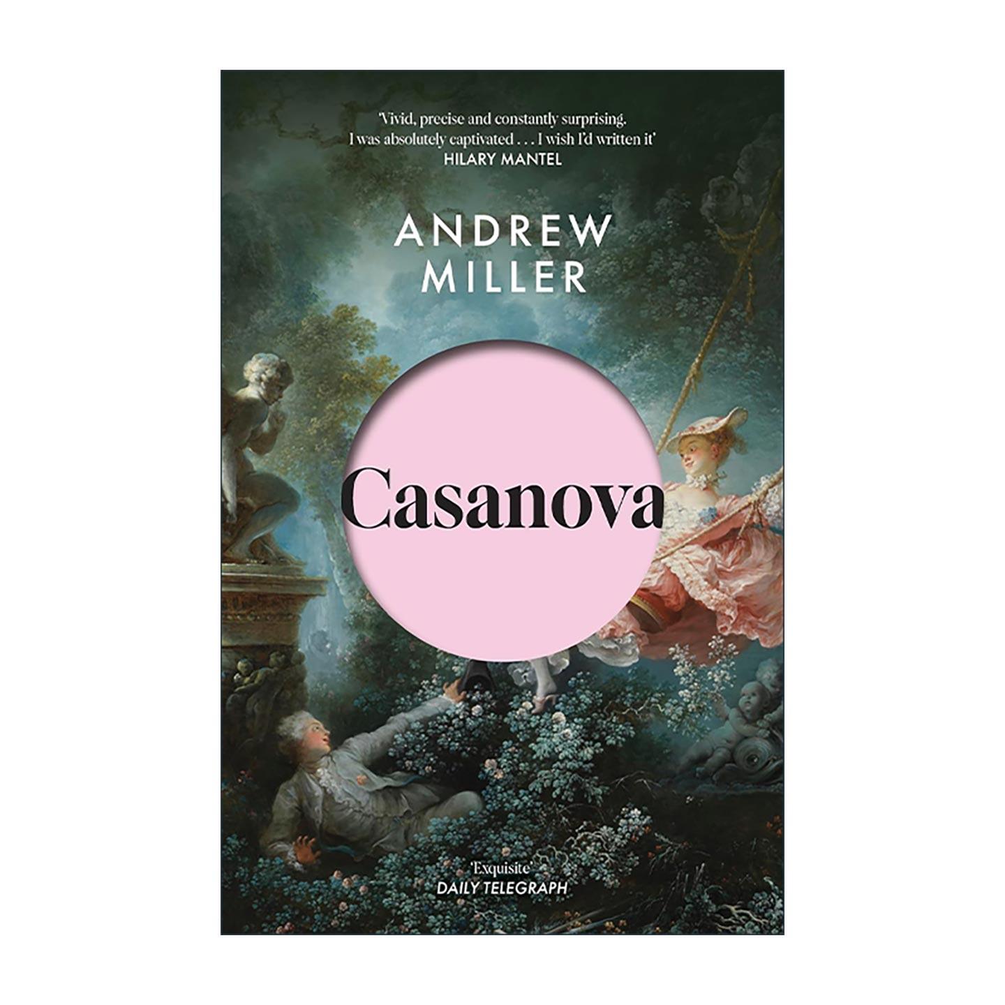 英文原版 Casanova 恋爱中的卡萨诺瓦 布克奖入围作家安德鲁米勒 Andrew Miller 英文版 进口英语原版书籍