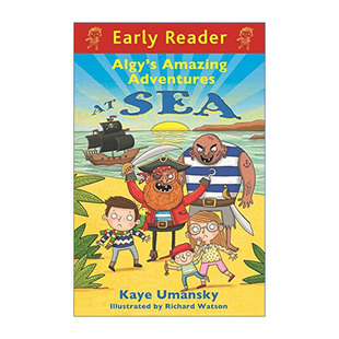 海底冒险 Amazing 阿尔吉 Sea 进口英语原版 Algy 英文版 英文原版 书籍 章节桥梁书 Adventures