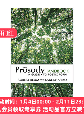 英文原版 The Prosody Handbook 韵律手册 诗歌形式指南 Robert Beum 英文版 进口英语原版书籍