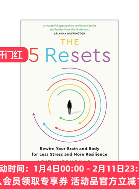 英文原版 The Five Resets 五次重置 重新连接大脑和身体 使压力为我们服务 阿迪提?内鲁卡 英文版 进口英语原版书籍