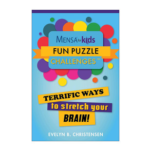 英文原版 Mensa? for Kids Fun Puzzle Challenges 门萨 有趣的谜题挑战 伸展儿童大脑的好方式 英文版 进口英语原版书籍