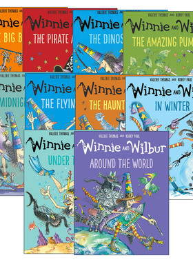 女巫温妮绘本10册 英文原版 Winnie and Wilbur 吴敏兰书单 儿童图画故事书 英文版 进口英语原版书籍