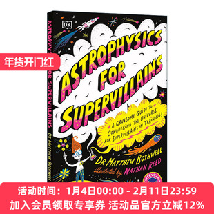 英文原版 Astrophysics for Supervillains 超级反派的天体物理学 DK天文宇宙科学科普百科漫画 英文版 进口英语原版书籍