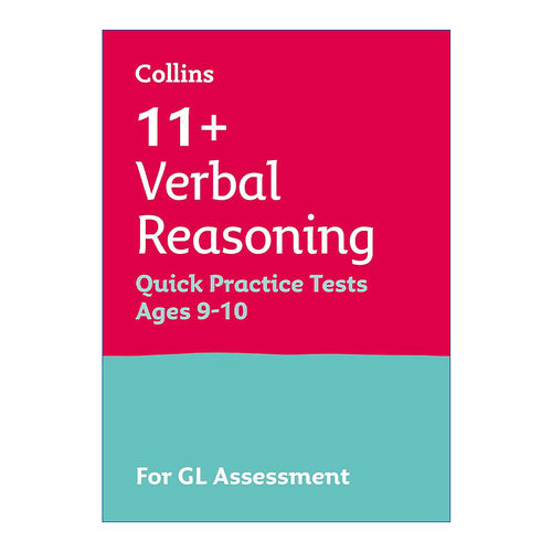 英文原版 11+ Quick Practice Tests for the GL Assessment Tests - Verbal Reasoning Age 9-10 柯林斯英国小升初GL考试文字推理