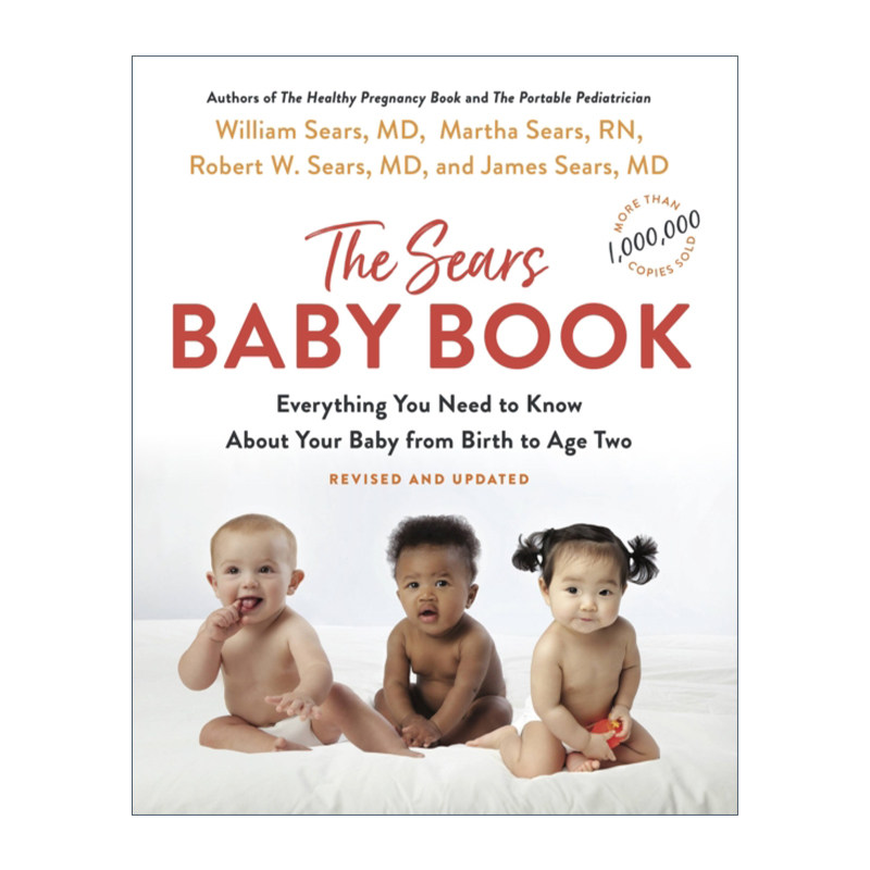 西尔斯亲密育儿百科 英文原版 The Sears Baby Book 英文版 进口英语原版书籍