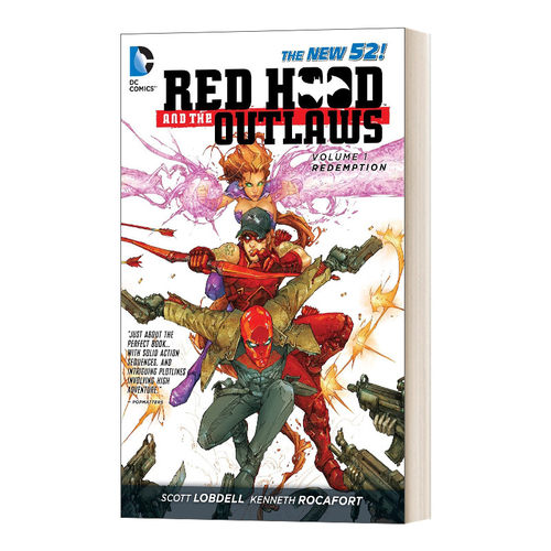 英文原版 红头罩与法外者卷1 救赎  Red Hood and the Outlaws Vol 1 英文版 进口英语原版书籍