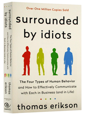 英文原版 Surrounded by Idiots 被白痴包围 沟通的困境 修订版 大开本大字版 英文版 进口英语原版书籍