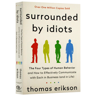 英文原版 Surrounded by Idiots 被白痴包围 沟通的困境 修订版 大开本大字版 英文版 进口英语原版书籍