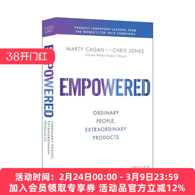 英文原版 Empowered 启示录2 打造产品团队 精装 硅谷产品教父Marty Cagan 英文版 进口英语原版书籍