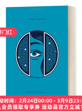 英文原版小说 Butterfield 8 (Penguin Drop Caps)巴特菲尔德八号 同名电影原著 企鹅大写字母精装经典系列 约翰·奥哈拉 进口书籍