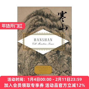 英文原版 Hanshan Cold Mountain Poems 寒山子诗集 Everyman精装收藏版 口袋诗歌系列 英文版 进口英语原版书籍