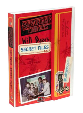英文原版 Will Byers Secret Files 怪奇物语 威尔拜尔斯的秘密档案 英文版 进口英语原版书籍