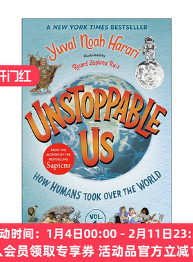 势不可挡的人类 英文原版 Unstoppable Us Volume 1 我们如何掌控世界 不可阻挡的我们 人类简史 英文版 进口英语原版书籍
