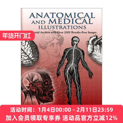 人体解剖与医学插画插图