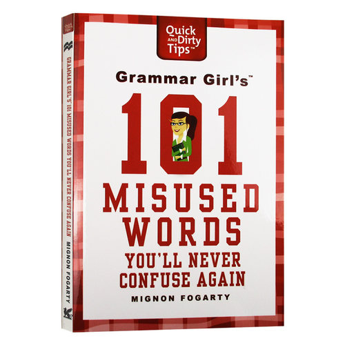 语法女王 101个误用单词英文原版 Grammar Girl's 101 Misused Words You'll Never Confuse Again 英文版工具书 进口原版英语书籍