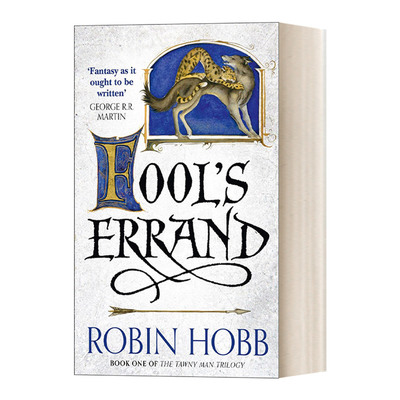 英文原版 The Tawny Man Trilogy 1 — Fool's Errand 刺客后传1 弄臣任务 英文版 进口英语原版书籍