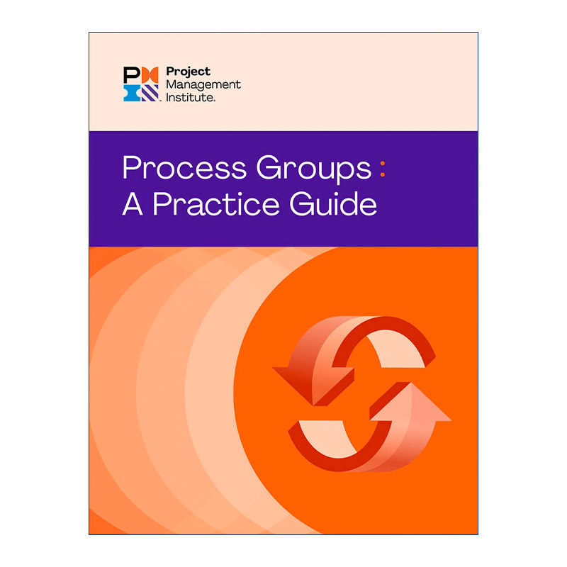 过程组实践指南 英文原版 Process Groups A Practice Guide PMP项目管理知识体系指南第六版精华版 英文版 进口英语原版书籍
