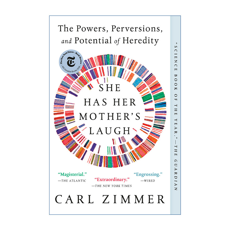 笑如其母 英文原版 She Has Her Mother's Laugh 遗传的力量 变异与潜能 Carl Zimmer 英文版 进口英语原版书籍