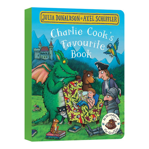 查理库里最喜欢的书 英文原版绘本 Charlie Cook's Favourite Book 英文版 进口英语原版书籍