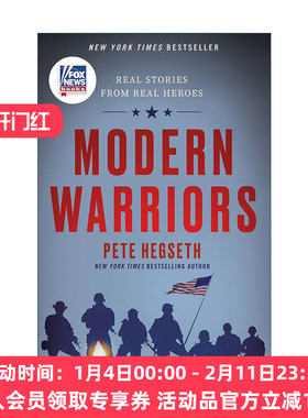 英文原版 Modern Warriors 15位美国英雄的真实故事 福克斯新闻 英文版 进口英语原版书籍