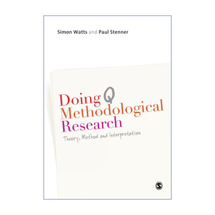 Q方法研究 理论、方法与解读 英文原版 Doing Q Methodological Research 英文版 进口英语原版书籍