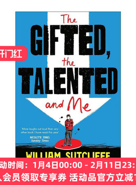英文原版 The Gifted the Talented and Me 神童 天才和我 威廉·萨克利夫 畅销儿童小说 亚马逊教师推荐 英文版 进口英语原版书籍