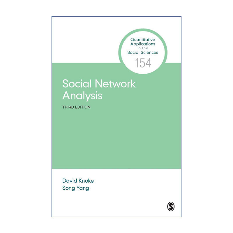 社会网络分析法 英文原版 Social Network Analysis 戴维·诺克 SAGE社会科学定量研究应用丛书 英文版 进口英语原版书籍