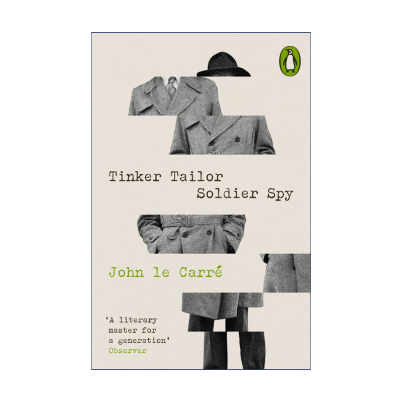 英文原版 Tinker Tailor Soldier Spy 锅匠 裁缝 士兵 间谍 约翰·勒卡雷 企鹅经典犯罪小说系列 英文版 进口英语原版书籍