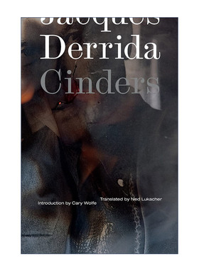 英文原版 Cinders 余烬 雅克·德里达 英文版 进口英语原版书籍
