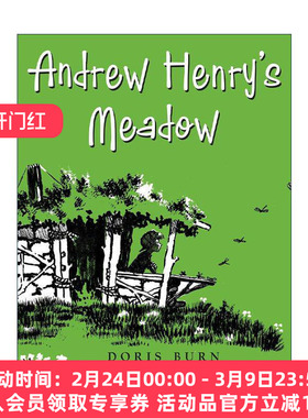 英文原版 Andrew Henry's Meadow 安德鲁·亨利的草地 儿童精装经典绘本 被欣赏 Doris Burn 英文版 进口英语原版书籍