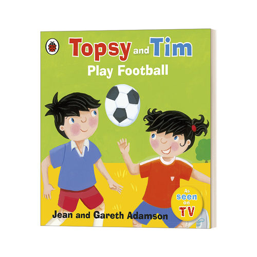 英文原版 Topsy and Tim Play Football 托普西和蒂姆生活体验系列 踢足球 英文版 进口英语原版书籍