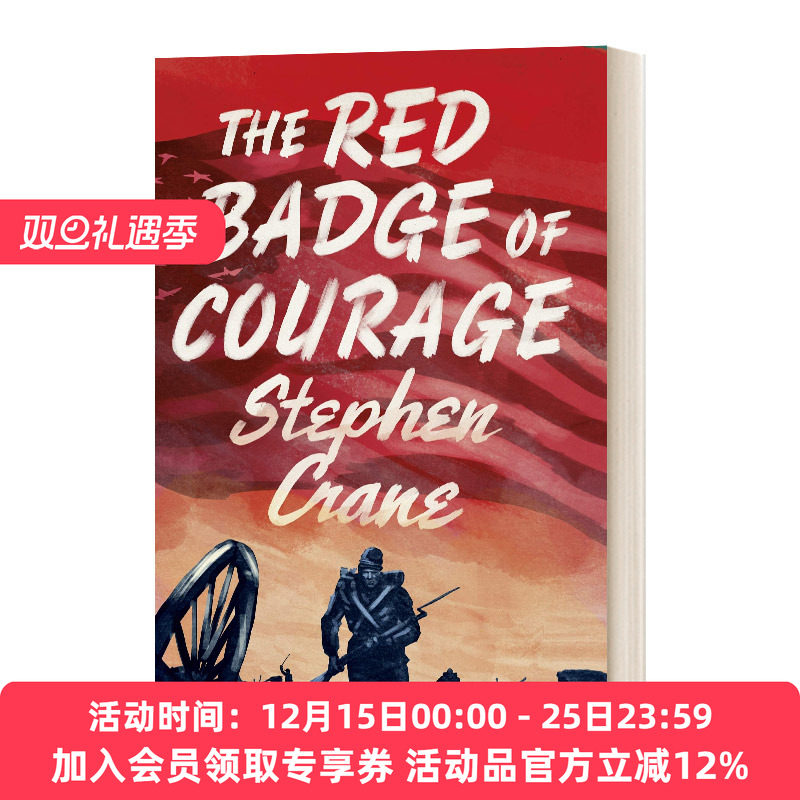 英文原版小说 The Red Badge of Courage 红色勇气徽章 英文版 进口英语原版书籍