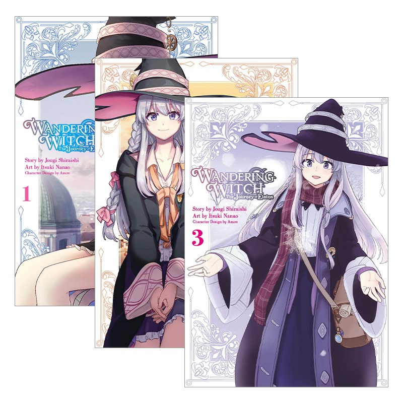 魔女之旅流浪女巫1-3册英文版