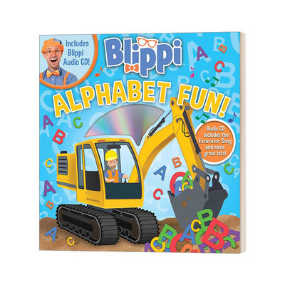 布里皮字母表很有趣英文原版