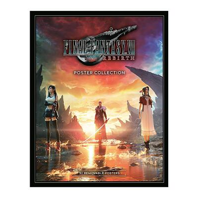 英文原版 Final Fantasy VII Rebirth Poster Collection 幻想7 重生 海报集 游戏周边 英文版 进口英语原版
