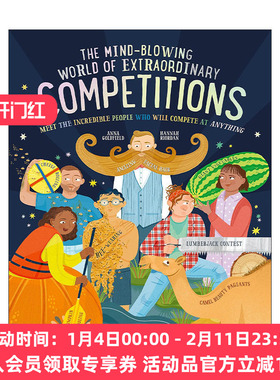 英文原版 The Mind-Blowing World of Extraordinary Competitions 令人惊叹的非凡竞赛世界 精装 英文版 进口英语原版书籍