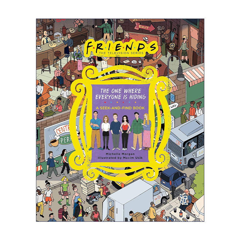老友记 人人都躲起来 英文原版 Friends The One Where Everyone Is Hiding 找找书 精装 英文版 进口英语原版书籍