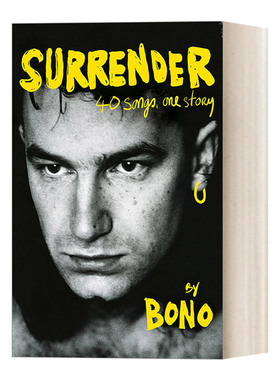 英文原版 Surrender 40 Songs  One Story 投降 U2主唱Bono自传回忆录 比尔·盖茨2022年年度假日书单推荐 精装 英文版 进口书籍