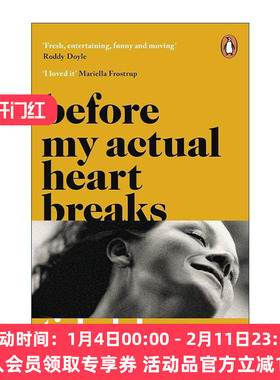 英文原版 Before My Actual Heart Breaks 在真正心碎之前 Tish Delaney畅销女性成长小说 英文版 进口英语原版书籍