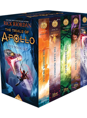 英文原版 Trials of Apollo The 5-Book Paperback Boxed Set 阿波罗的审判 5本套装 英文版 进口英语原版书籍