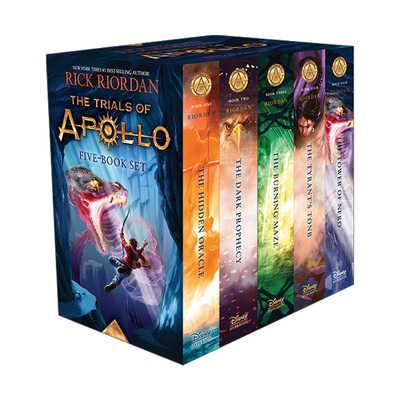 英文原版 Trials of Apollo The 5-Book Paperback Boxed Set 阿波罗的审判 5本套装 英文版 进口英语原版书籍